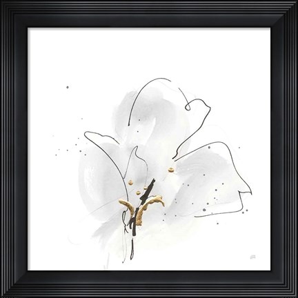 Framed Cool Gray I Print