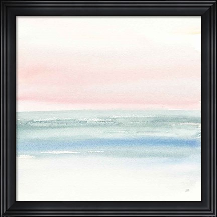 Framed Pink Fog II Print