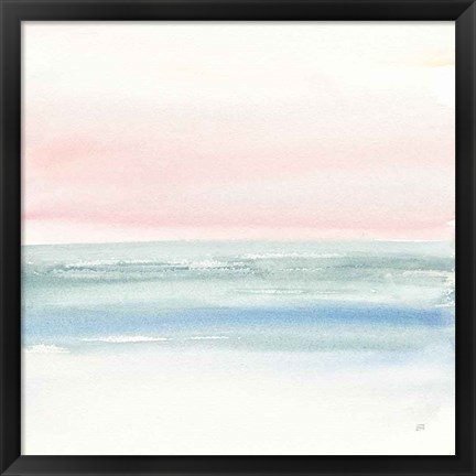 Framed Pink Fog II Print