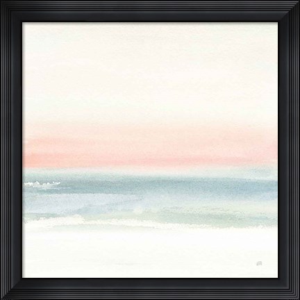 Framed Pink Fog I Print