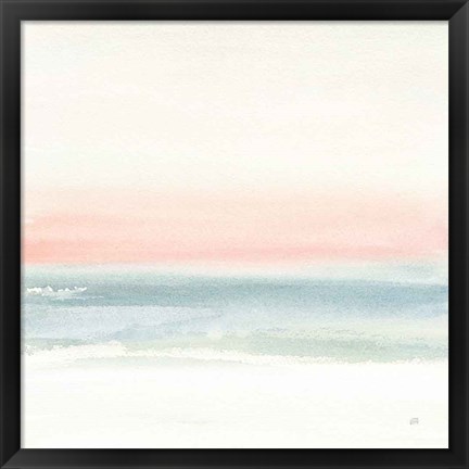 Framed Pink Fog I Print