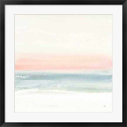 Framed Pink Fog I Print