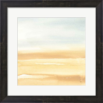Framed Ochre Sands I Print