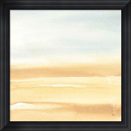 Framed Ochre Sands I Print