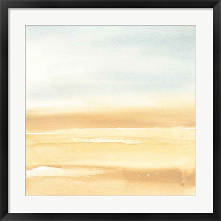 Framed Ochre Sands I Print