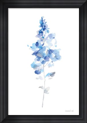 Framed Flower Study I Print
