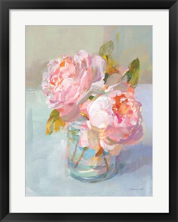 Framed Sweet Roses II Print