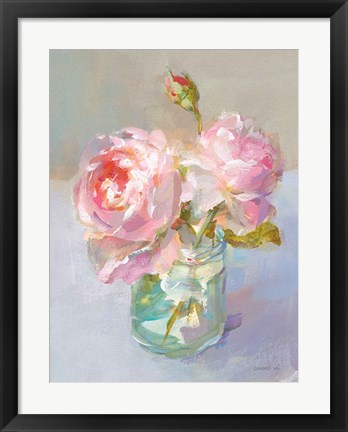 Framed Sweet Roses I Print