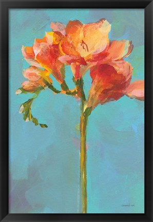 Framed Modern Floral II Print