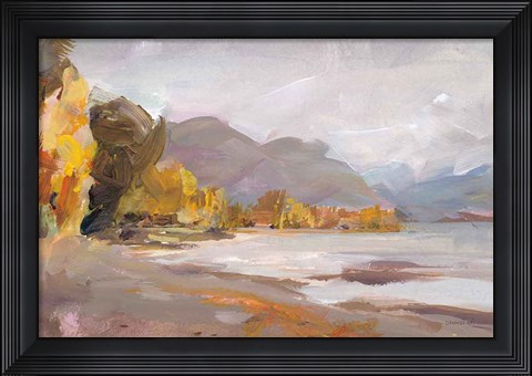 Framed October Coast Print