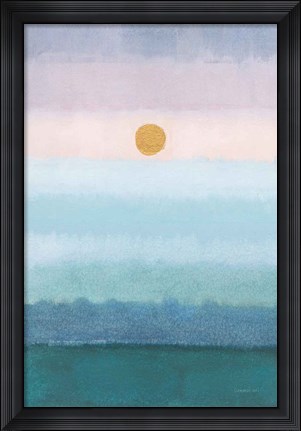 Framed Rising and Setting Print