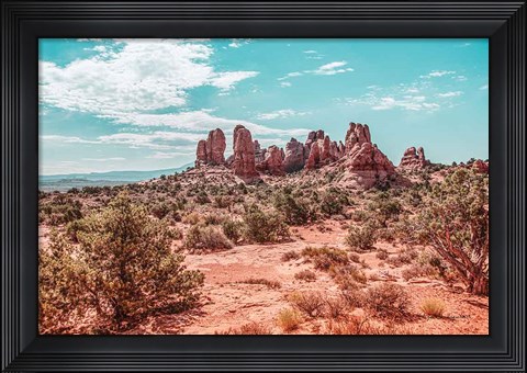 Framed What a View III Print