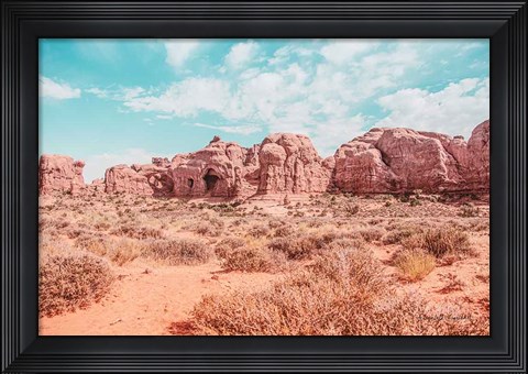 Framed What a View I Print