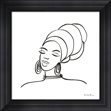 Framed Muse II Print