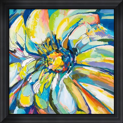 Framed Zinnia Print