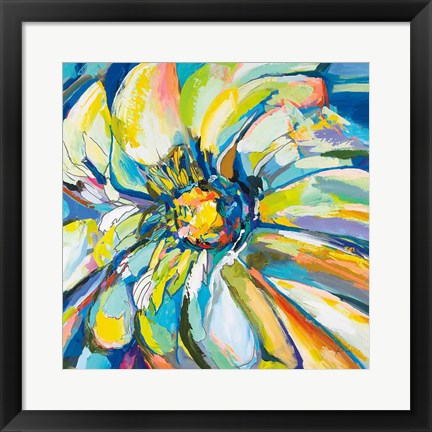 Framed Zinnia Print