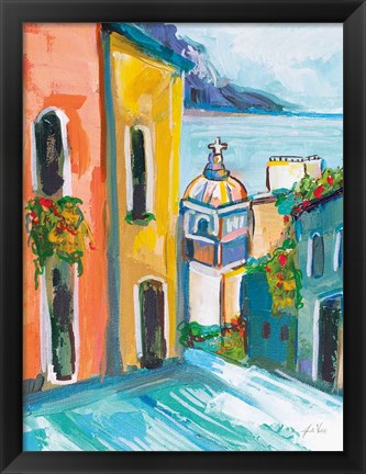 Framed Positano III Print