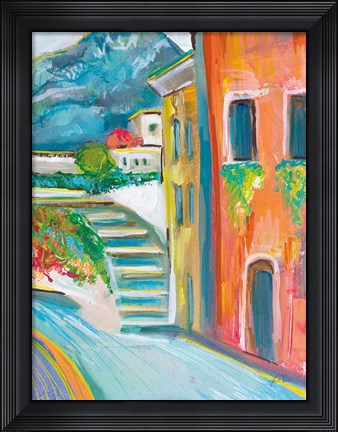 Framed Positano II Print