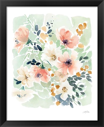 Framed Spring Florals Print