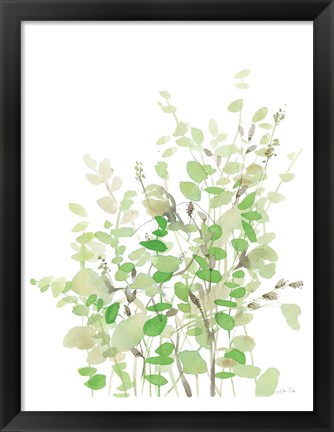 Framed Spring Greens Print