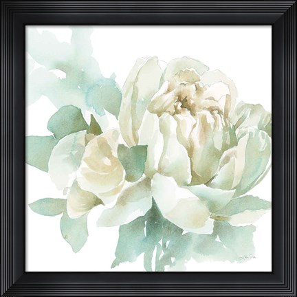 Framed Poetic Blooming I Print