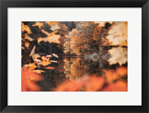 Framed Autumn Reflections Print