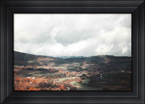 Framed Autumn Hills II Print