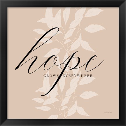 Framed Hope Print