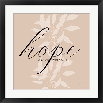 Framed Hope Print