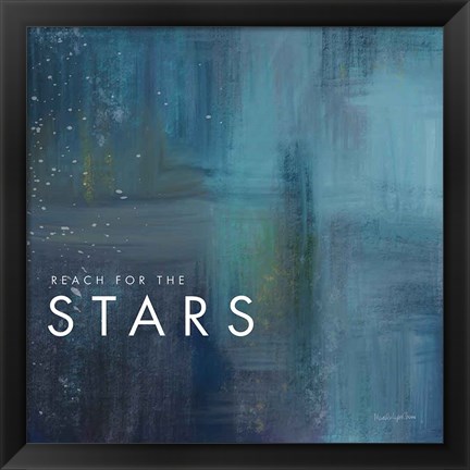 Framed Stars Print