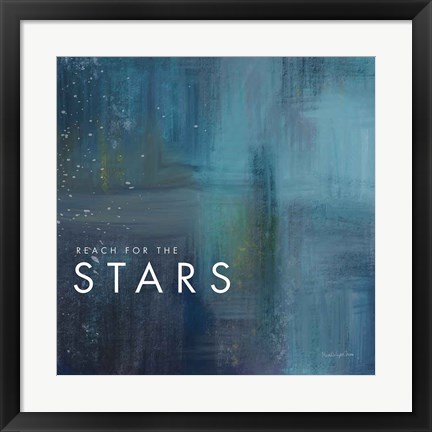 Framed Stars Print