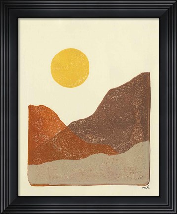 Framed Sedona I Print