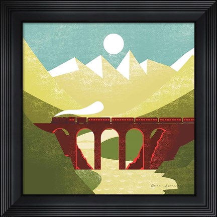 Framed Great Outdoors VI Print