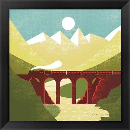 Framed Great Outdoors VI Print