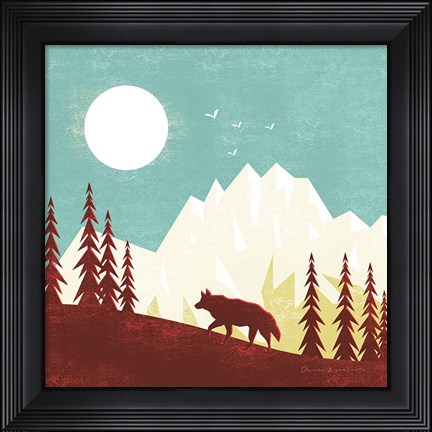 Framed Great Outdoors IV Print