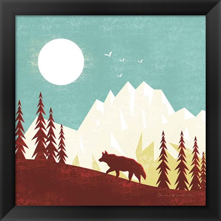 Framed Great Outdoors IV Print