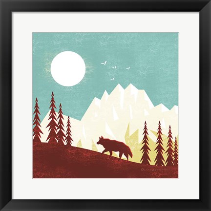 Framed Great Outdoors IV Print