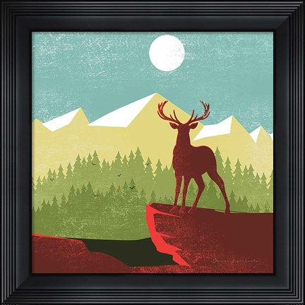 Framed Great Outdoors III Print