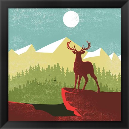 Framed Great Outdoors III Print