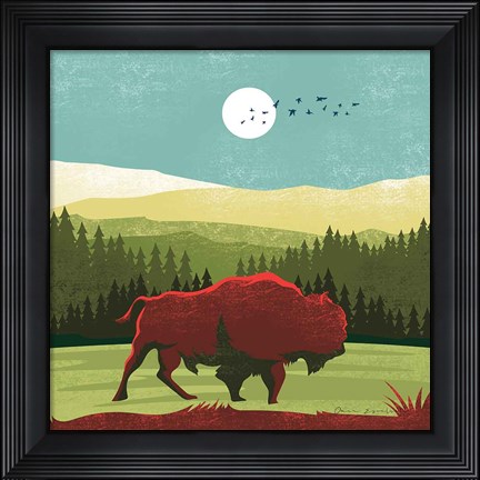 Framed Great Outdoors II Print
