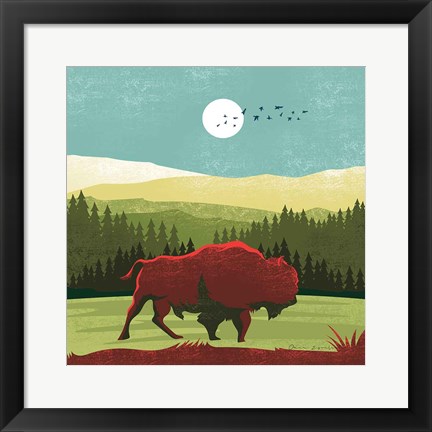 Framed Great Outdoors II Print