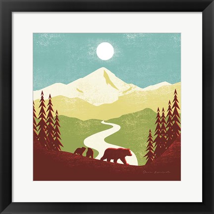 Framed Great Outdoors I Print