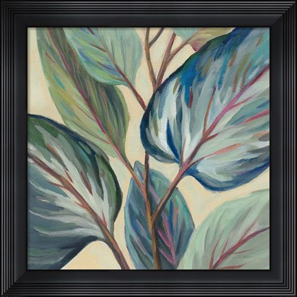 Framed Greenhouse Leaves Print
