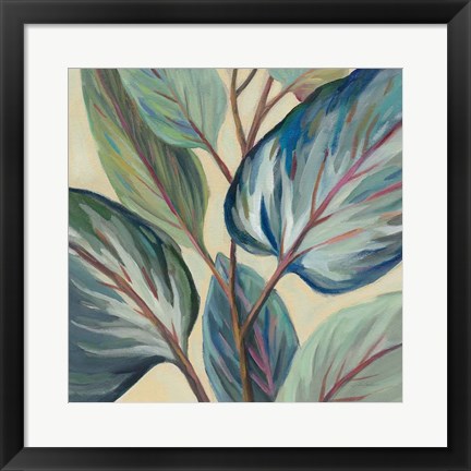 Framed Greenhouse Leaves Print