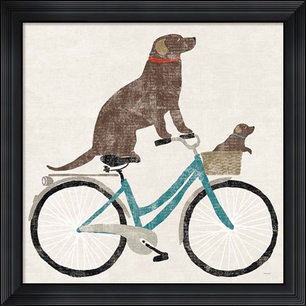 Framed Lab Ride Print