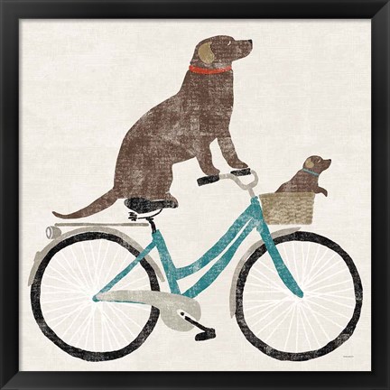 Framed Lab Ride Print