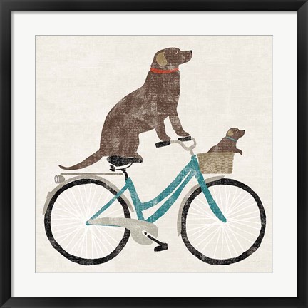 Framed Lab Ride Print