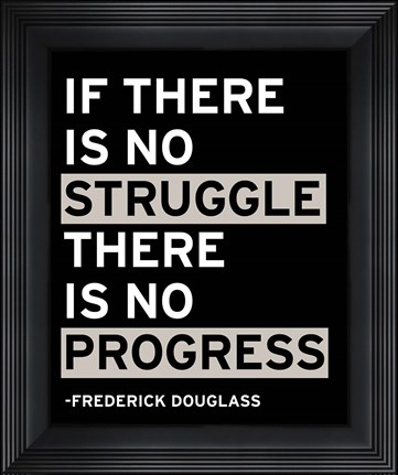 Framed Motivation I Print