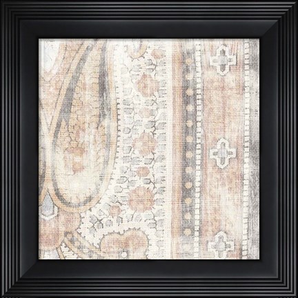 Framed Antique Cloth II Print