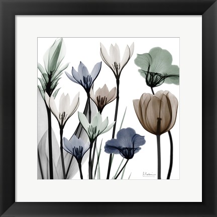 Framed Neutral Grouping 2 Print